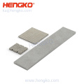 Hengko 0,2-120um Microns multifuncional Placas de filtro de aço inoxidável perfurado para indústrias de alimentos e produtos farmacêuticos